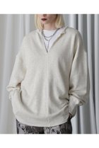 【ローズバッド/ROSE BUD】のキーネックオーバースウェット 人気、トレンドファッション・服の通販 founy(ファニー) ファッション Fashion レディースファッション WOMEN トップス・カットソー Tops/Tshirt シャツ/ブラウス Shirts/Blouses パーカ Sweats ロング / Tシャツ T-Shirts スウェット Sweat カットソー Cut and Sewn ロング Long NEW・新作・新着・新入荷 New Arrivals thumbnail ベージュ|ID: prp329100004225256 ipo3291000000029279053