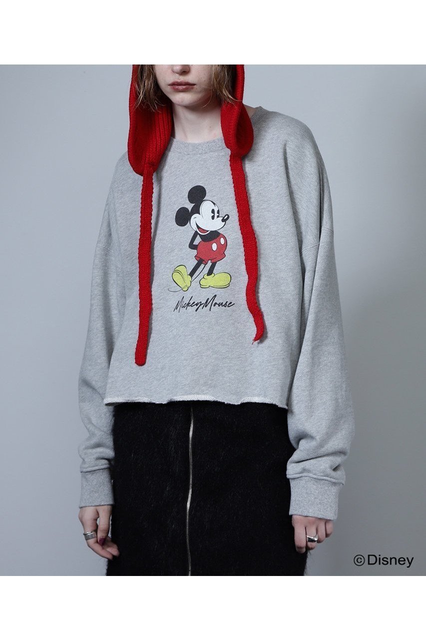 【ローズバッド/ROSE BUD】のstanding MICKEY MOUSE sweat 人気、トレンドファッション・服の通販 founy(ファニー) 　ファッション　Fashion　レディースファッション　WOMEN　トップス・カットソー　Tops/Tshirt　シャツ/ブラウス　Shirts/Blouses　パーカ　Sweats　ロング / Tシャツ　T-Shirts　スウェット　Sweat　カットソー　Cut and Sewn　NEW・新作・新着・新入荷　New Arrivals　 other-1|ID: prp329100004225259 ipo3291000000029279064