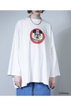 【ローズバッド/ROSE BUD】のcircle MICKEY MOUSE ロングTシャツ 人気、トレンドファッション・服の通販 founy(ファニー) ファッション Fashion レディースファッション WOMEN トップス・カットソー Tops/Tshirt シャツ/ブラウス Shirts/Blouses ロング / Tシャツ T-Shirts カットソー Cut and Sewn スリーブ Sleeve ロング Long NEW・新作・新着・新入荷 New Arrivals thumbnail ホワイト|ID: prp329100004225261 ipo3291000000029279071