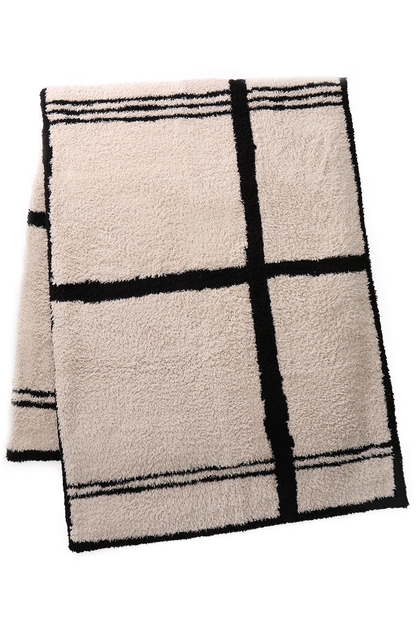 【ベアフット ドリームズ/BAREFOOT DREAMS】の【UNISEX】コージーシック グリッド チェック スロー 人気、トレンドファッション・服の通販 founy(ファニー) 　ファッション　Fashion　レディースファッション　Fashion for Women　ユニセックス　Unisex, Genderless　なめらか　Smooth, Silky Texture　チェック　Check, Plaid, Tartan　ブランケット　Blanket, Throw Blanket　モノトーン　Monotone, Black and White　リラックス　Relax, Relaxed Fit　吸水　Absorbent, Quick-Dry　other-2|ID: prp329100004225264 ipo3291000000036193249