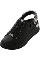 【スティーブマデン/STEVE MADDEN】のGALEXI ビジューバックストラップスニーカー 人気、トレンドファッション・服の通販 founy(ファニー) ファッション Fashion レディースファッション Fashion for Women バッグ Bags エレガント 上品 Elegant シンプル Simple, Minimal スタイリッシュ Stylish, Fashionable スニーカー Sneakers, Trainers スポーティ Sporty, Casual Athletic ビジュー Bijou, Jewel-like Accent リュクス Luxury, Elegant, High-End, Chic thumbnail ブラック|ID: prp329100004225268 ipo3291000000032855453