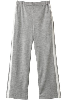 【ルームエイト/Room no.8】のプレスウール サイドライン パンツ 人気、トレンドファッション・服の通販 founy(ファニー) ファッション Fashion レディースファッション Fashion for Women パンツ Pants & Trousers スポーティ Sporty, Casual Athletic リラックス Relax, Relaxed Fit ワイド Wide, Wide Fit |ID:prp329100004225269