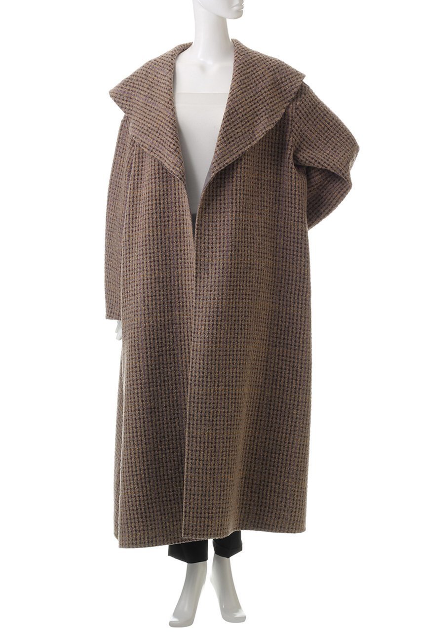 【カレンテージ/CURRENTAGE】のダブルフェイスロングコート 人気、トレンドファッション・服の通販 founy(ファニー) 　ファッション　Fashion　レディースファッション　Fashion for Women　アウター　Coat / Outerwear Collection　コート・ロングコート・ピーコート　Long Coats, Peacoats & More　エレガント 上品　Elegant　シンプル　Simple, Minimal　ダブル　Double, Double-Breasted　フェイス　Face, Facial Design　ロング　Long, Long-Length　A/W・秋冬　Autumn/Winter　other-2|ID: prp329100004225276 ipo3291000000032938384