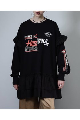 【ローズバッド/ROSE BUD】のスポーツロゴ フリルドッキングチュニック 人気、トレンドファッション・服の通販 founy(ファニー) ファッション Fashion レディースファッション WOMEN ワンピース Dress チュニック Tunic スポーツウェア Sportswear スポーツ ワンピース Sports One Piece スポーツ Sports チュニック Tunic トレンド Trend ドッキング Docking フリル Frills NEW・新作・新着・新入荷 New Arrivals |ID:prp329100004227517