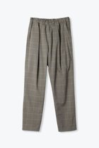 【レリル/lelill】のダブルクロスイージーテーパード ブラウンチェック|ID: prp329100004229280 ipo3291000000036907159