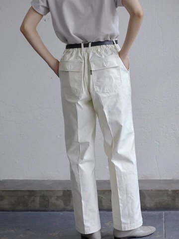【レリル/lelill】のパイプドベイカーPT 人気、トレンドファッション・服の通販 founy(ファニー) 　ファッション　Fashion　レディースファッション　Fashion for Women　パンツ　Pants & Trousers　サテン　Satin, Glossy Fabric　ストレッチ　Stretch, Stretchy Fabric　フィット　Fit, Slim Fit　エレガント 上品　Elegant　other-8|ID: prp329100004229284 ipo3291000000032903750