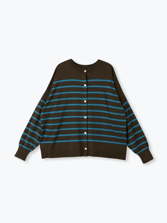 【レリル/lelill】の【日本製】2WAYワイドボーダーカーデ インテリア・キッズ・メンズ・レディースファッション・服の通販 founy(ファニー) https://founy.com/ ファッション Fashion レディースファッション WOMEN トップス・カットソー Tops/Tshirt カーディガン Cardigans シャツ/ブラウス Shirts/Blouses ロング / Tシャツ T-Shirts カットソー Cut and Sewn カーディガン Cardigan 日本製 Made In Japan |ID: prp329100004229285 ipo3291000000029298741