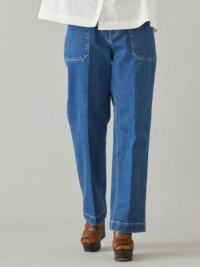 【レリル/lelill】のイージーランチPT 人気、トレンドファッション・服の通販 founy(ファニー) 　ファッション　Fashion　レディースファッション　WOMEN　パンツ　Pants　デニムパンツ　Denim Pants　ストレッチ　Stretch　デニム　Denim　A/W・秋冬　Aw・Autumn/Winter・Fw・Fall-Winter　other-6|ID: prp329100004229287 ipo3291000000031383320