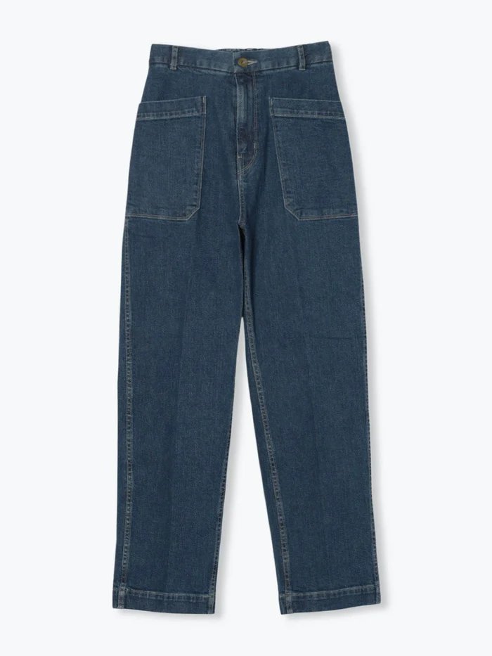 【レリル/lelill】のイージーランチPT インテリア・キッズ・メンズ・レディースファッション・服の通販 founy(ファニー) 　ファッション　Fashion　レディースファッション　Fashion for Women　パンツ　Pants & Trousers　デニムパンツ・ジーンズ・美脚デニム　Denim Jeans & Pants　ストレッチ　Stretch, Stretchy Fabric　デニム　Denim, Jeans Material　A/W・秋冬　Autumn/Winter　ブルー|ID: prp329100004229287 ipo3291000000032827895