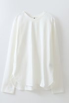 【ハー/HER.】のコットンジャージープルオーバー 人気、トレンドファッション・服の通販 founy(ファニー) ファッション Fashion レディースファッション Fashion for Women トップス・カットソー Cut & Sew Tops シャツ・ブラウス・オフィスカジュアル Elegant Blouses & Button-Ups ロングTシャツ・Tシャツ Longline T-Shirts & Tees カジュアルプルオーバー・ニットトップス Pullovers & Knit Tops / Casual Pullovers カットソー・ベーシックTシャツ Cut-and-Sewn Tops / Stretch Tees & Basics インナー Innerwear シンプル Simple, Minimal スリーブ Sleeve, Long Sleeve / Short Sleeve ダメージ Distressed, Destroyed ベーシック Basic, Essential ロング Long, Long-Length エレガント 上品 Elegant A/W・秋冬 Autumn/Winter thumbnail オフホワイト|ID: prp329100004229291 ipo3291000000032890975