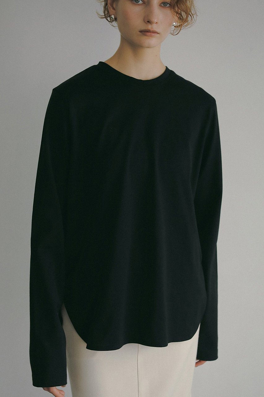 【ハー/HER.】のコットンジャージープルオーバー 人気、トレンドファッション・服の通販 founy(ファニー) ファッション Fashion レディースファッション Fashion for Women トップス・カットソー Cut & Sew Tops シャツ・ブラウス・オフィスカジュアル Elegant Blouses & Button-Ups ロングTシャツ・Tシャツ Longline T-Shirts & Tees カジュアルプルオーバー・ニットトップス Pullovers & Knit Tops / Casual Pullovers カットソー・ベーシックTシャツ Cut-and-Sewn Tops / Stretch Tees & Basics インナー Innerwear シンプル Simple, Minimal スリーブ Sleeve, Long Sleeve / Short Sleeve ダメージ Distressed, Destroyed ベーシック Basic, Essential ロング Long, Long-Length エレガント 上品 Elegant A/W・秋冬 Autumn/Winter other-6|ID: prp329100004229291 ipo3291000000036216481