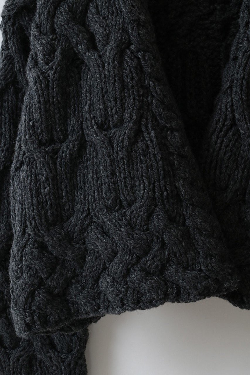 【ハー/HER.】のハンドニットカーディガン 人気、トレンドファッション・服の通販 founy(ファニー) 　ファッション　Fashion　レディースファッション　Fashion for Women　トップス・カットソー　Cut & Sew Tops　ニット　Knit Tops & Sweaters　カーディガン・羽織り　Layered Style Cardigans　おすすめ　Recommended / Our Picks　カーディガン　Cardigan, Knitwear　コーデュロイ　Corduroy, Cord Fabric　トレンド　Trend, Trending Now　ハンド　Hand, Handmade　手編み　Hand-Knitted, Handmade Knit　other-3|ID: prp329100004229292 ipo3291000000032954648