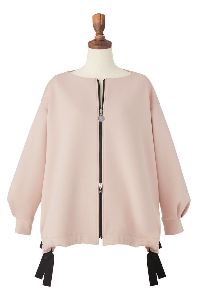 【デイジーリン/DAISY LIN】のミルフィーユ スウェット Long Blouson インテリア・キッズ・メンズ・レディースファッション・服の通販 founy(ファニー) https://founy.com/ ファッション Fashion レディースファッション Fashion for Women アウター Coat / Outerwear Collection レディースジャケット・軽アウター Jackets ブルゾンジャケット・スポーティアウター Blouson Jackets ウォッシャブル Machine Washable エレガント 上品 Elegant 洗える Machine Washable 秋 Autumn 軽量 Lightweight, Ultra Light シンプル Simple, Minimal ジャケット Jacket, Outerwear スウェット / スエット Sweatshirt, Sweatwear ストレッチ Stretch, Stretchy Fabric スリーブ Sleeve, Long Sleeve / Short Sleeve 人気 Popular, Best Seller フェミニン Feminine, Girly ブルゾン Blouson, Bomber Jacket ポケット Pocket, Pocket Detail リボン Ribbon, Bow ロング Long, Long-Length |ID: prp329100004229932 ipo3291000000032938980