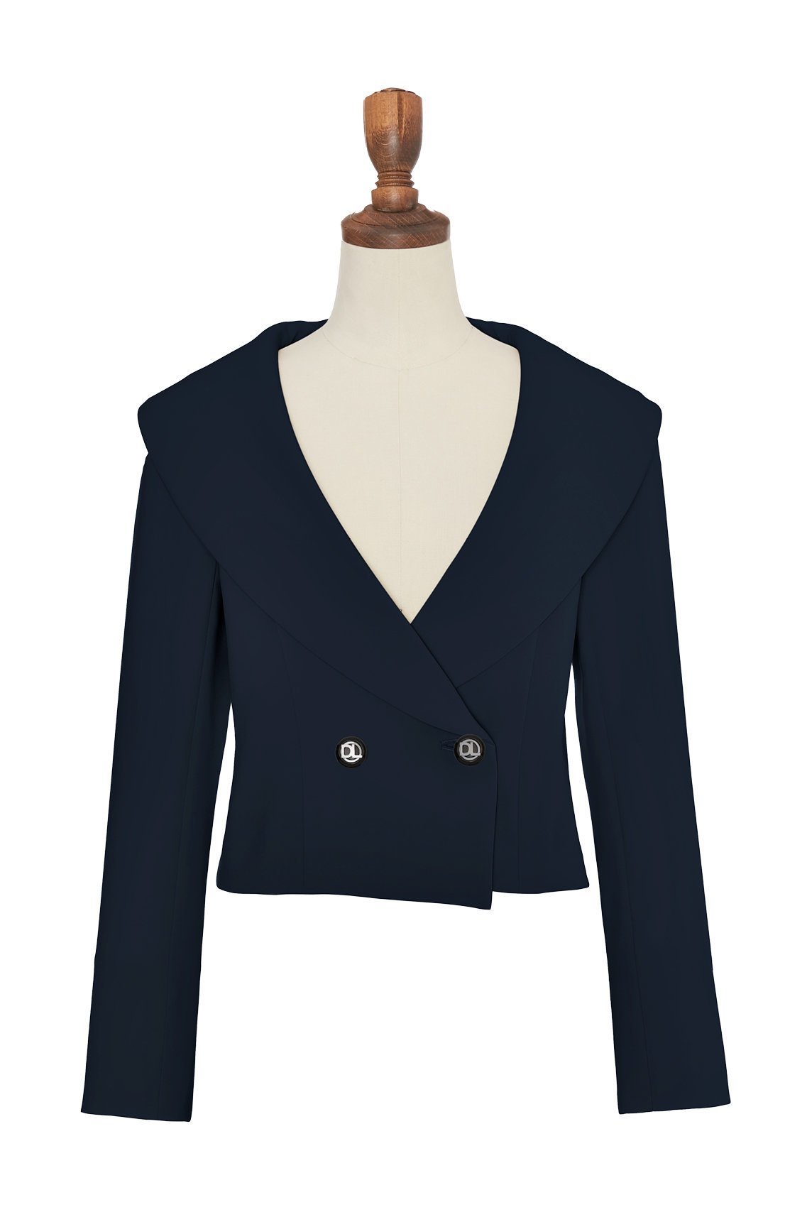 【デイジーリン/DAISY LIN】のJacket “Miss Lin Love II” インテリア・キッズ・メンズ・レディースファッション・服の通販 founy(ファニー) 　ファッション　Fashion　レディースファッション　Fashion for Women　アウター　Coat / Outerwear Collection　レディースジャケット・軽アウター　Jackets　エレガント 上品　Elegant　シェイプ　Shape, Slim Fit　ジャケット　Jacket, Outerwear　スタイリッシュ　Stylish, Fashionable　バランス　Balance, Style Balance　ワイド　Wide, Wide Fit　人気　Popular, Best Seller　ミッドナイトブルー|ID: prp329100004229933 ipo3291000000032941949