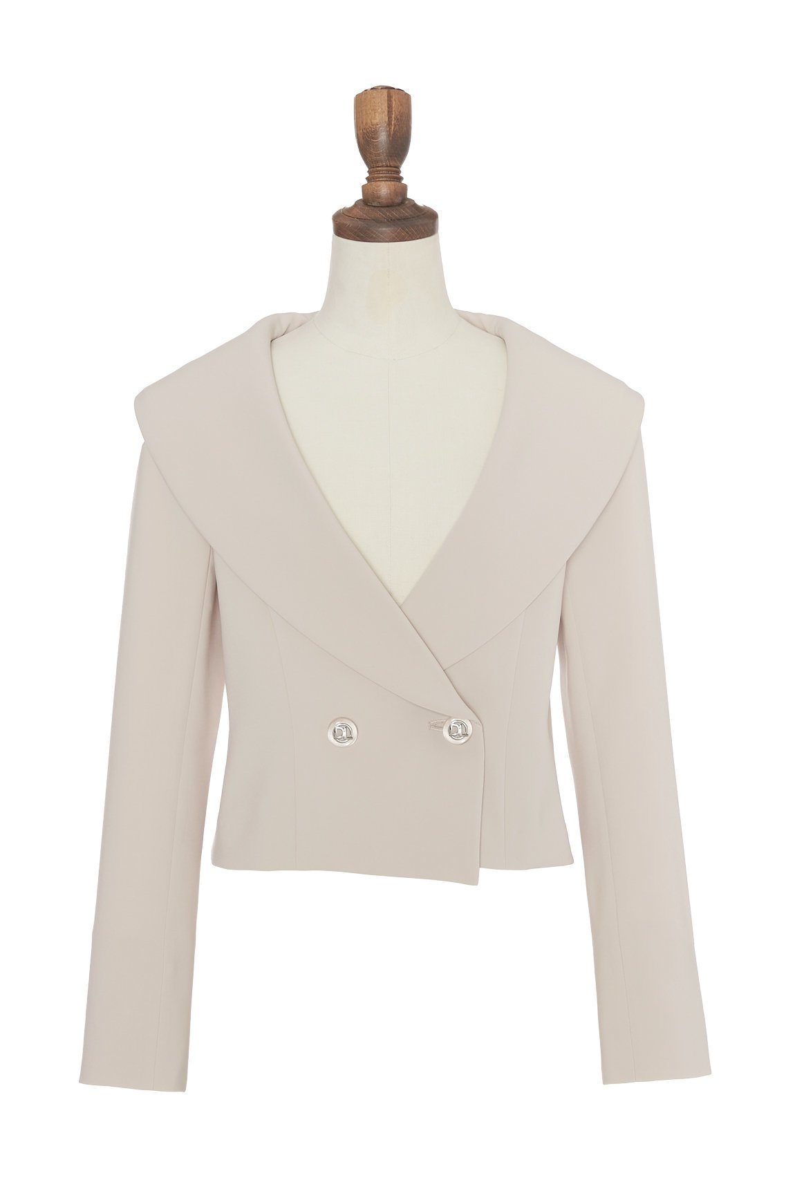 【デイジーリン/DAISY LIN】のJacket “Miss Lin Love II” インテリア・キッズ・メンズ・レディースファッション・服の通販 founy(ファニー) 　ファッション　Fashion　レディースファッション　Fashion for Women　アウター　Coat / Outerwear Collection　レディースジャケット・軽アウター　Jackets　エレガント 上品　Elegant　シェイプ　Shape, Slim Fit　ジャケット　Jacket, Outerwear　スタイリッシュ　Stylish, Fashionable　バランス　Balance, Style Balance　ワイド　Wide, Wide Fit　人気　Popular, Best Seller　ミルクティ|ID: prp329100004229933 ipo3291000000032941960