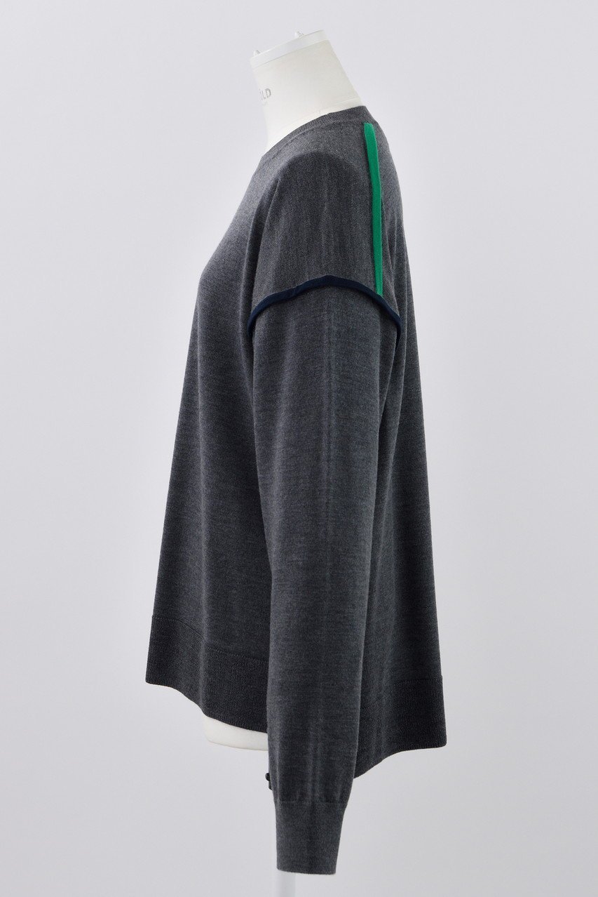 【エンフォルド/ENFOLD】のニットパイピングP.O/プルオーバー 人気、トレンドファッション・服の通販 founy(ファニー) 　ファッション　Fashion　レディースファッション　Fashion for Women　トップス・カットソー　Cut & Sew Tops　ニット　Knit Tops & Sweaters　カジュアルプルオーバー・ニットトップス　Pullovers & Knit Tops / Casual Pullovers　パイピング　Piping, Trim Design　other-2|ID: prp329100004230840 ipo3291000000032966474