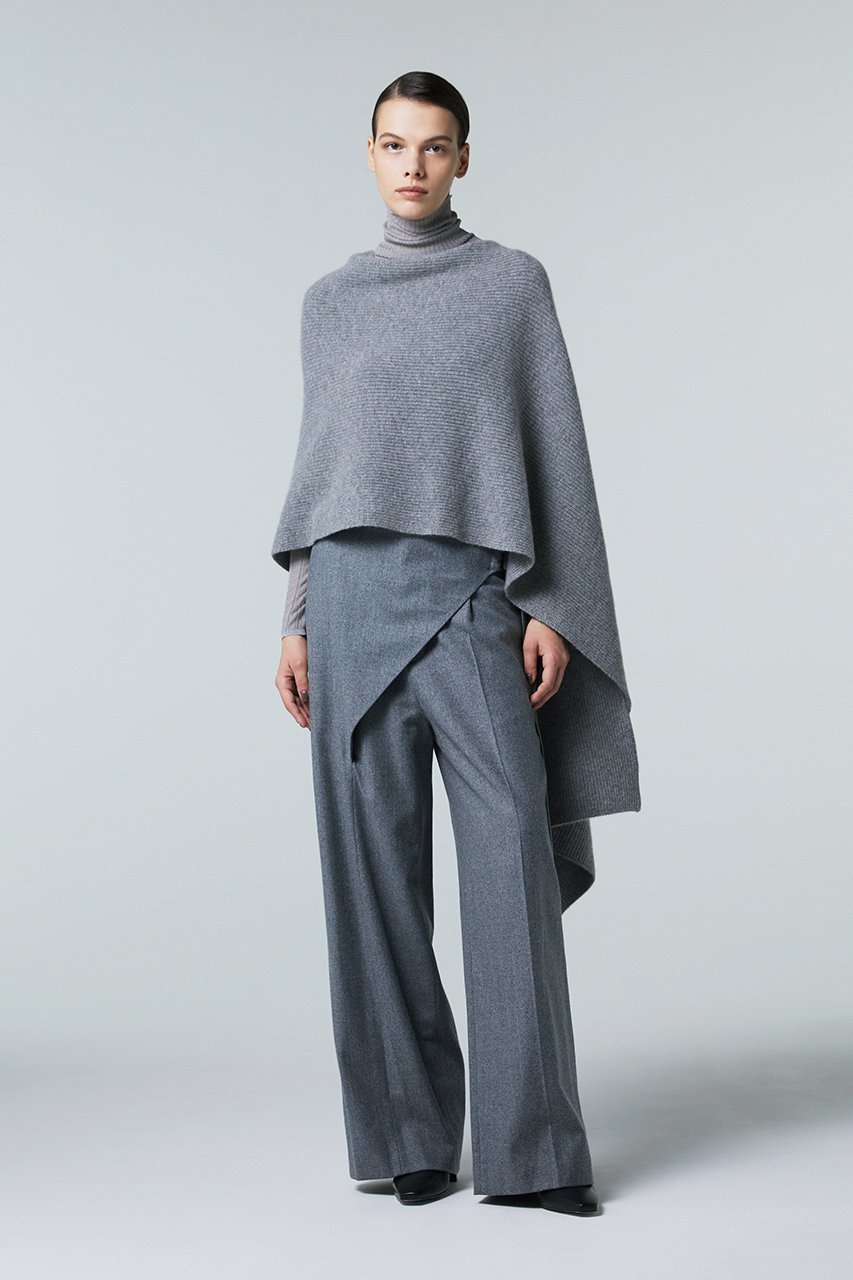 【オーヴィル/EAUVIRE】のフロントラップトラウザーズ 人気、トレンドファッション・服の通販 founy(ファニー) 　ファッション　Fashion　レディースファッション　Fashion for Women　パンツ　Pants & Trousers　イタリア　Italy　ストレッチ　Stretch, Stretchy Fabric　ストレート　Straight, Straight Cut　メタル　Metal, Metal Parts　メンズ　Men's, Menswear　ラップ　Wrap, Wrap Design　other-7|ID: prp329100004230861 ipo3291000000032932966