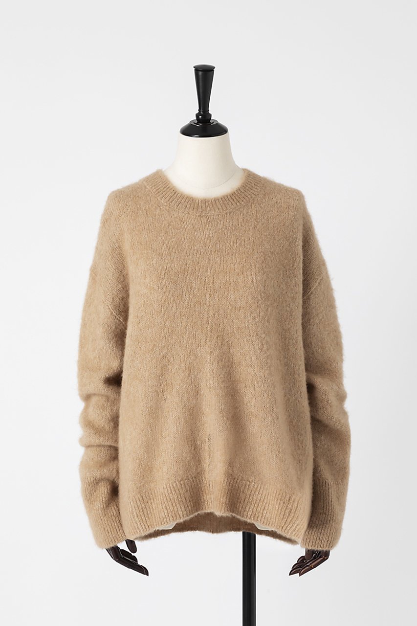 【オーヴィル/EAUVIRE】のファインキャメルプルオーバー 人気、トレンドファッション・服の通販 founy(ファニー) 　ファッション　Fashion　レディースファッション　Fashion for Women　トップス・カットソー　Cut & Sew Tops　ニット　Knit Tops & Sweaters　カジュアルプルオーバー・ニットトップス　Pullovers & Knit Tops / Casual Pullovers　イタリア　Italy　エアリー　Airy Texture　シンプル　Simple, Minimal　ストレッチ　Stretch, Stretchy Fabric　エレガント 上品　Elegant　新作・新入荷　New Arrivals / New In　 other-1|ID: prp329100004230865 ipo3291000000034628308