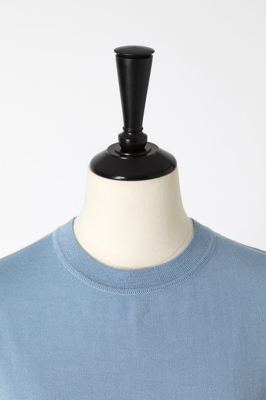 【オーヴィル/EAUVIRE】の30ゲージクルーネックプルオーバー 人気、トレンドファッション・服の通販 founy(ファニー) 　ファッション　Fashion　レディースファッション　Fashion for Women　トップス・カットソー　Cut & Sew Tops　ニット　Knit Tops & Sweaters　カジュアルプルオーバー・ニットトップス　Pullovers & Knit Tops / Casual Pullovers　なめらか　Smooth, Silky Texture　イタリア　Italy　フィット　Fit, Slim Fit　再入荷　Restock / Back in Stock　定番　Standard, Basic Item　other-4|ID: prp329100004230866 ipo3291000000035721828