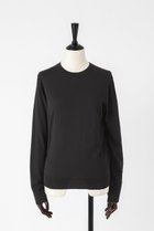 【オーヴィル/EAUVIRE】の30ゲージクルーネックプルオーバー ブラック|ID: prp329100004230866 ipo3291000000036224126