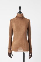 【オーヴィル/EAUVIRE】のシアーラメタートルネックプルオーバー 人気、トレンドファッション・服の通販 founy(ファニー) ファッション Fashion レディースファッション Fashion for Women トップス・カットソー Cut & Sew Tops ニット Knit Tops & Sweaters カジュアルプルオーバー・ニットトップス Pullovers & Knit Tops / Casual Pullovers タートルネック・ハイネックトップス Turtlenecks & High-Neck Tops イタリア Italy シアー Sheer, See-Through タートルネック Turtleneck, High Neck ワイドリブ Wide Rib, Wide Ribbed Knit エレガント 上品 Elegant thumbnail ブラウン|ID: prp329100004230867 ipo3291000000036099232