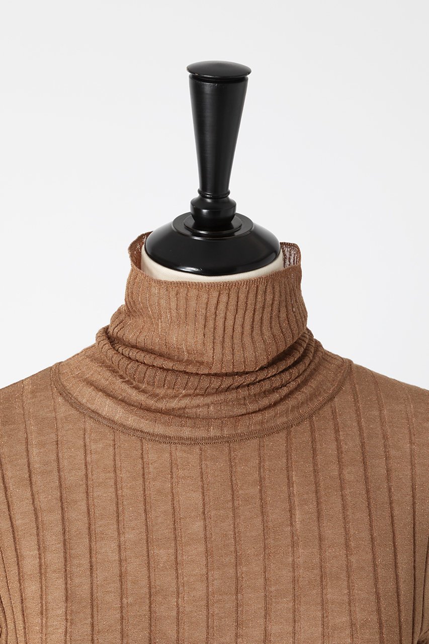 【オーヴィル/EAUVIRE】のシアーラメタートルネックプルオーバー 人気、トレンドファッション・服の通販 founy(ファニー) ファッション Fashion レディースファッション Fashion for Women トップス・カットソー Cut & Sew Tops ニット Knit Tops & Sweaters カジュアルプルオーバー・ニットトップス Pullovers & Knit Tops / Casual Pullovers タートルネック・ハイネックトップス Turtlenecks & High-Neck Tops イタリア Italy シアー Sheer, See-Through タートルネック Turtleneck, High Neck ワイドリブ Wide Rib, Wide Ribbed Knit エレガント 上品 Elegant other-4|ID: prp329100004230867 ipo3291000000036099236