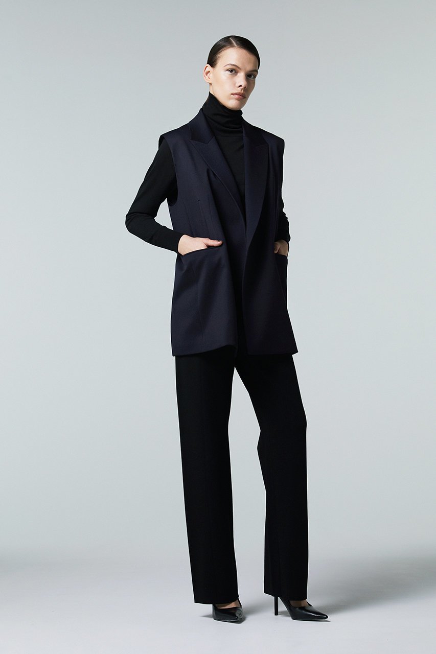 【オーヴィル/EAUVIRE】のピークドラペルジレ 人気、トレンドファッション・服の通販 founy(ファニー) 　ファッション　Fashion　レディースファッション　WOMEN　アウター　Coat Outerwear　ジャケット　Jackets　ジャケット　Jacket　ストレッチ　Stretch　フォーマル　Formal　フロント　Front　ベスト　Vest　ポケット　Pocket　メンズ　Mens　日本製　Made In Japan　other-7|ID: prp329100004230869 ipo3291000000032151080