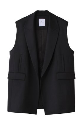 【オーヴィル/EAUVIRE】のピークドラペルジレ 人気、トレンドファッション・服の通販 founy(ファニー) ファッション Fashion レディースファッション Fashion for Women アウター Coat / Outerwear Collection レディースジャケット・軽アウター Jackets ジャケット Jacket, Outerwear ストレッチ Stretch, Stretchy Fabric フォーマル Formal, Dressy フロント Front, Front Design ベスト Vest, Waistcoat ポケット Pocket, Pocket Detail メンズ Men's, Menswear 日本製 Made In Japan |ID:prp329100004230869