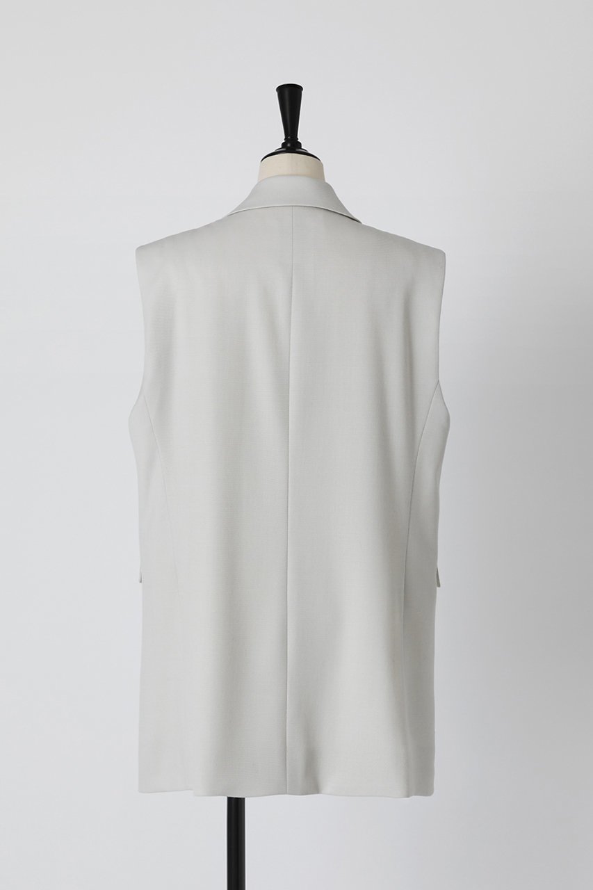 【オーヴィル/EAUVIRE】のピークドラペルジレ 人気、トレンドファッション・服の通販 founy(ファニー) 　ファッション　Fashion　レディースファッション　Fashion for Women　アウター　Coat / Outerwear Collection　レディースジャケット・軽アウター　Jackets　ジャケット　Jacket, Outerwear　ストレッチ　Stretch, Stretchy Fabric　フォーマル　Formal, Dressy　フロント　Front, Front Design　ベスト　Vest, Waistcoat　ポケット　Pocket, Pocket Detail　メンズ　Men's, Menswear　日本製　Made In Japan　other-3|ID: prp329100004230869 ipo3291000000032942170