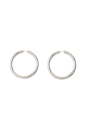 【ローラロンバルディ/LAURA LOMBARDI】のSilver seamless hoop large ピアス 人気、トレンドファッション・服の通販 founy(ファニー) ファッション Fashion レディースファッション WOMEN ジュエリー Jewelry リング Rings イヤリング Earrings イヤリング Earrings シルバー Silver デニム Denim フープ Hoop エレガント 上品 Elegant NEW・新作・新着・新入荷 New Arrivals |ID:prp329100004230887