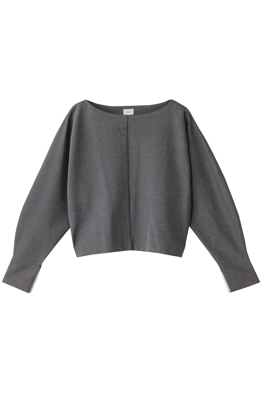 【マノフ/MANOF】のBOAT NECK PULLOVER Tシャツ/カットソー 人気、トレンドファッション・服の通販 founy(ファニー) 　ファッション　Fashion　レディースファッション　WOMEN　トップス・カットソー　Tops/Tshirt　シャツ/ブラウス　Shirts/Blouses　ロング / Tシャツ　T-Shirts　プルオーバー　Pullover　カットソー　Cut and Sewn　カットソー　Cut And Sew　ショート　Short　シンプル　Simple　スリーブ　Sleeve　デコルテ　Decolletage　トレンド　Trend　フロント　Front　ボトム　Bottom　ロング　Long　ワイド　Wide　定番　Standard　NEW・新作・新着・新入荷　New Arrivals　 other-1|ID: prp329100004230905 ipo3291000000029317090