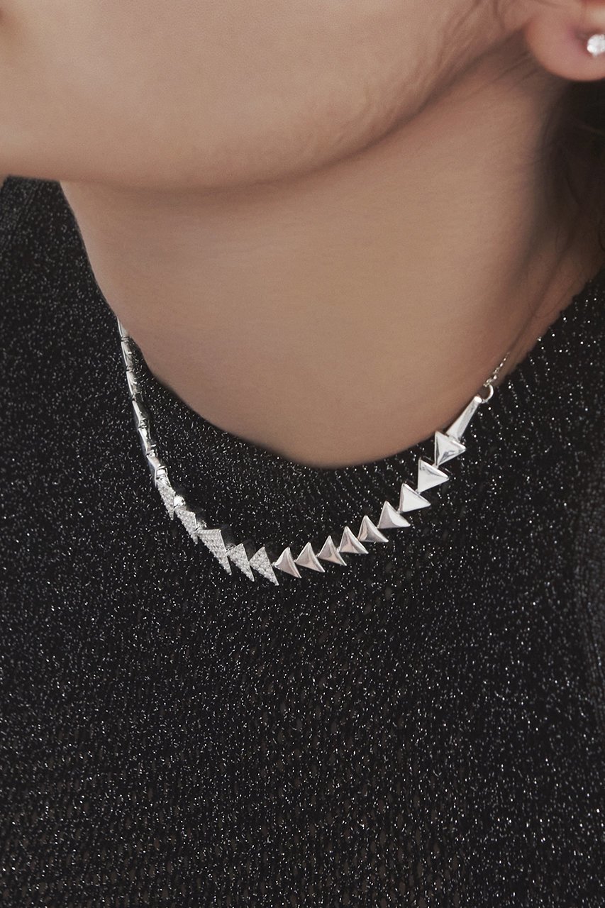 【クイップ クエイント/quip queint】のglister triangle ネックレス 人気、トレンドファッション・服の通販 founy(ファニー) ファッション Fashion レディースファッション Fashion for Women ジュエリー Jewelry ネックレス Necklaces & Pendants シルバー Silver, Metallic Silver ジャケット Jacket, Outerwear ストーン Stone, Gem-Like ネックレス Necklace, Pendant Necklace モチーフ Motif, Design Theme リュクス Luxury, Elegant, High-End, Chic other-2|ID: prp329100004230933 ipo3291000000035449477