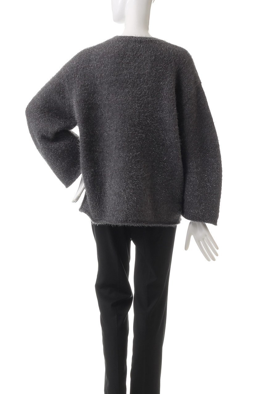 【マノフ/MANOF】のSHAGGY LAME KNIT TOPS ニット 人気、トレンドファッション・服の通販 founy(ファニー) ファッション Fashion レディースファッション Fashion for Women トップス・カットソー Cut & Sew Tops ニット Knit Tops & Sweaters カジュアルプルオーバー・ニットトップス Pullovers & Knit Tops / Casual Pullovers シンプル Simple, Minimal トレンド Trend, Trending Now リラックス Relax, Relaxed Fit other-4|ID: prp329100004231835 ipo3291000000035372198