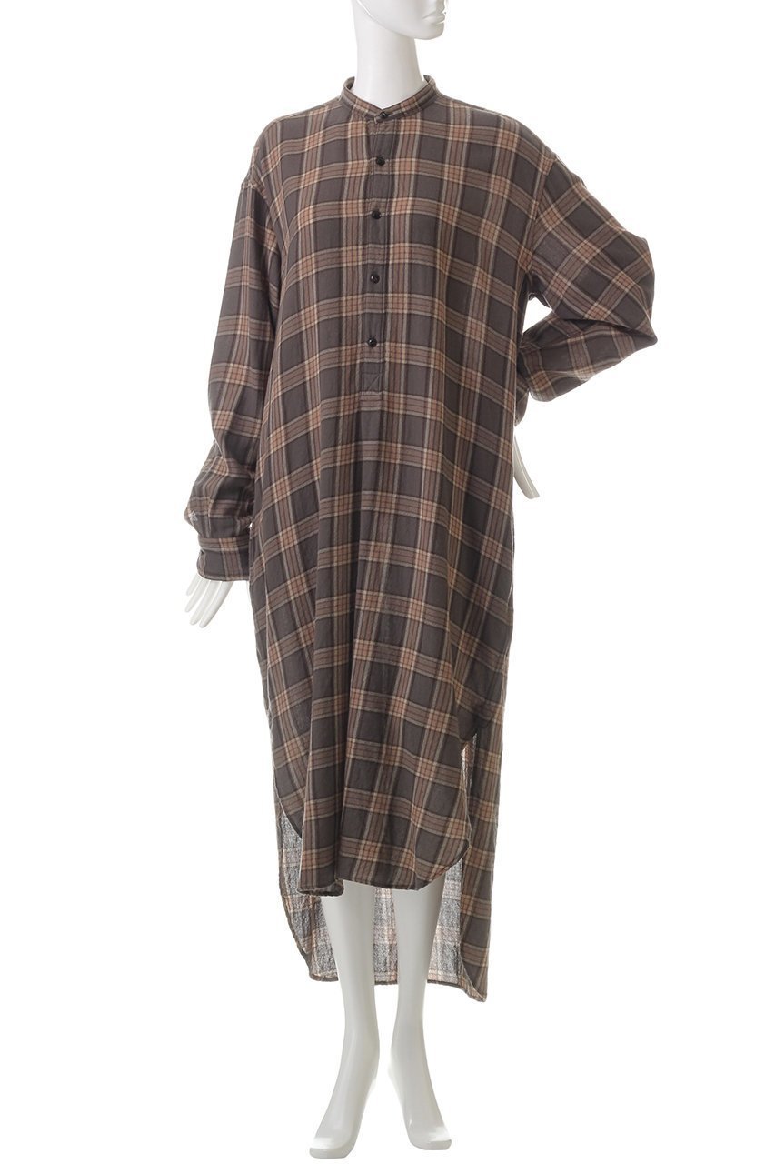 【サイ サイベーシックス/Scye SCYE BASICS】のフリングウール ビエラ シャツドレス 人気、トレンドファッション・服の通販 founy(ファニー) 　ファッション　Fashion　レディースファッション　WOMEN　ワンピース　Dress　ドレス　Party Dresses　チュニック　Tunic　チェック　Check　チュニック　Tunic　ドレス　Dress　ドレープ　Drape　ロング　Long　エレガント 上品　Elegant　other-2|ID: prp329100004231837 ipo3291000000031382060