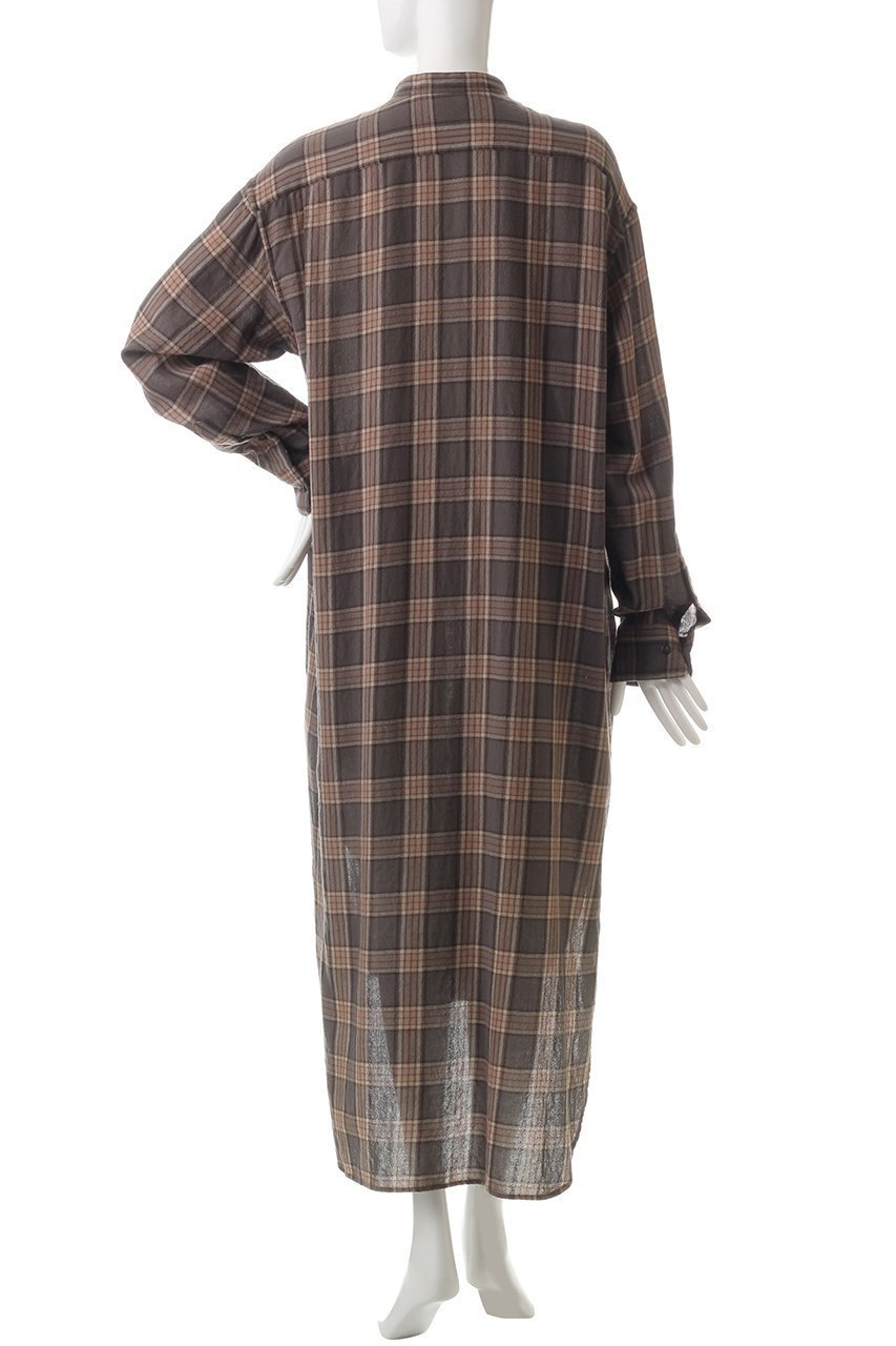 【サイ サイベーシックス/Scye SCYE BASICS】のフリングウール ビエラ シャツドレス 人気、トレンドファッション・服の通販 founy(ファニー) 　ファッション　Fashion　レディースファッション　WOMEN　ワンピース　Dress　ドレス　Party Dresses　チュニック　Tunic　チェック　Check　チュニック　Tunic　ドレス　Dress　ドレープ　Drape　ロング　Long　エレガント 上品　Elegant　other-4|ID: prp329100004231837 ipo3291000000031382064