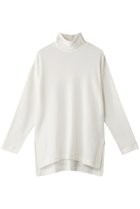 【プレインピープル/PLAIN PEOPLE】のコットンスムースタートルネックプルオーバー 人気、トレンドファッション・服の通販 founy(ファニー) ファッション Fashion レディースファッション WOMEN トップス・カットソー Tops/Tshirt シャツ/ブラウス Shirts/Blouses ロング / Tシャツ T-Shirts プルオーバー Pullover カットソー Cut and Sewn タートルネック Turtleneck シンプル Simple スリーブ Sleeve タートルネック Turtleneck ロング Long 定番 Standard NEW・新作・新着・新入荷 New Arrivals thumbnail オフホワイト|ID: prp329100004231840 ipo3291000000029328751