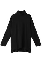 【プレインピープル/PLAIN PEOPLE】のコットンスムースタートルネックプルオーバー ブラック|ID: prp329100004231840 ipo3291000000035933810