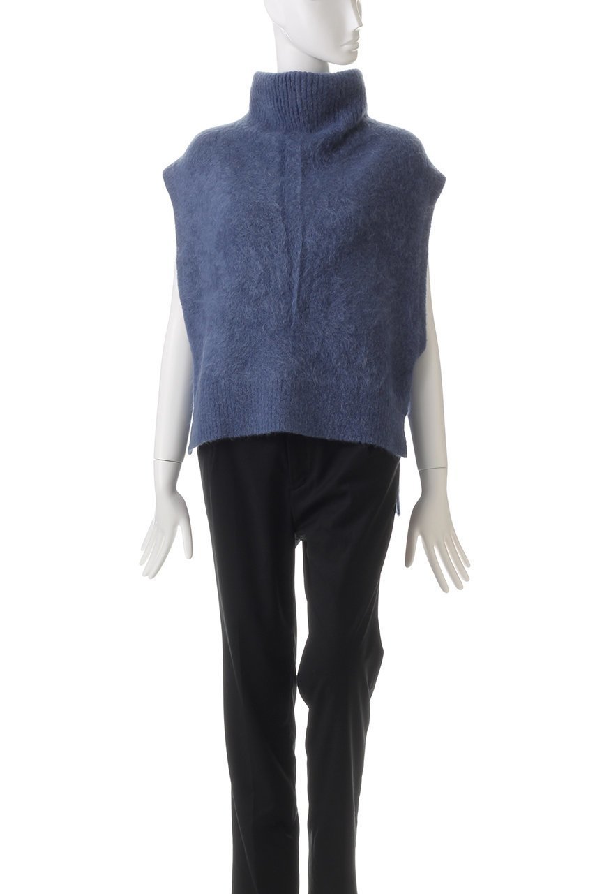 【プレインピープル/PLAIN PEOPLE】のアルパカナイロンニュアンスネックニットベスト 人気、トレンドファッション・服の通販 founy(ファニー) 　ファッション　Fashion　レディースファッション　WOMEN　トップス・カットソー　Tops/Tshirt　ニット　Knit Tops　ベスト/ジレ　Gilets/Vests　プルオーバー　Pullover　スタイリッシュ　Stylish　ベスト　Vest　other-2|ID: prp329100004231841 ipo3291000000031382084