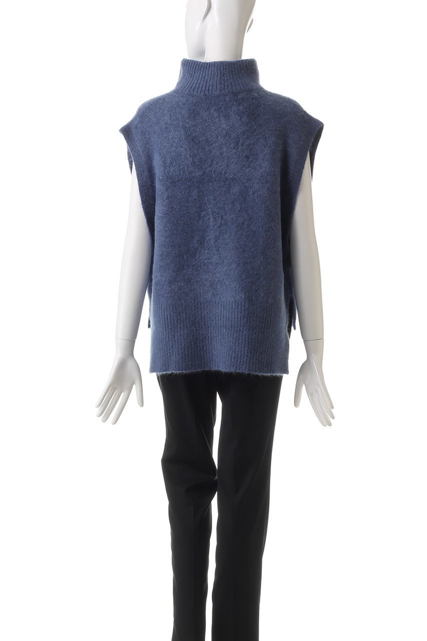 【プレインピープル/PLAIN PEOPLE】のアルパカナイロンニュアンスネックニットベスト 人気、トレンドファッション・服の通販 founy(ファニー) 　ファッション　Fashion　レディースファッション　WOMEN　トップス・カットソー　Tops/Tshirt　ニット　Knit Tops　ベスト/ジレ　Gilets/Vests　プルオーバー　Pullover　スタイリッシュ　Stylish　ベスト　Vest　other-4|ID: prp329100004231841 ipo3291000000031382088
