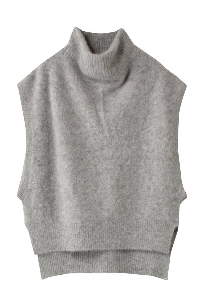 【プレインピープル/PLAIN PEOPLE】のアルパカナイロンニュアンスネックニットベスト インテリア・キッズ・メンズ・レディースファッション・服の通販 founy(ファニー) https://founy.com/ ファッション Fashion レディースファッション Fashion for Women トップス・カットソー Cut & Sew Tops ニット Knit Tops & Sweaters ベスト&ジレ / 重ね着スタイル Vests & Gilets カジュアルプルオーバー・ニットトップス Pullovers & Knit Tops / Casual Pullovers スタイリッシュ Stylish, Fashionable ベスト Vest, Waistcoat |ID: prp329100004231841 ipo3291000000032912763