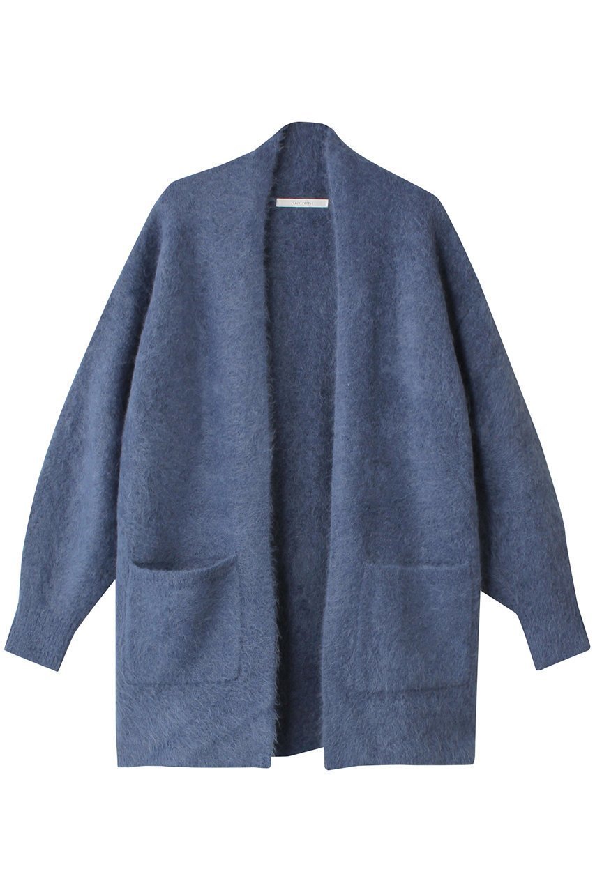 【プレインピープル/PLAIN PEOPLE】のアルパカナイロンミドル丈ニットカーディガン インテリア・キッズ・メンズ・レディースファッション・服の通販 founy(ファニー) ファッション Fashion レディースファッション Fashion for Women トップス・カットソー Cut & Sew Tops ニット Knit Tops & Sweaters カーディガン・羽織り Layered Style Cardigans カーディガン Cardigan, Knitwear フロント Front, Front Design ポケット Pocket, Pocket Detail ミドル Middle Length, Mid Height A/W・秋冬 Autumn/Winter ブルー|ID: prp329100004231842 ipo3291000000032912845