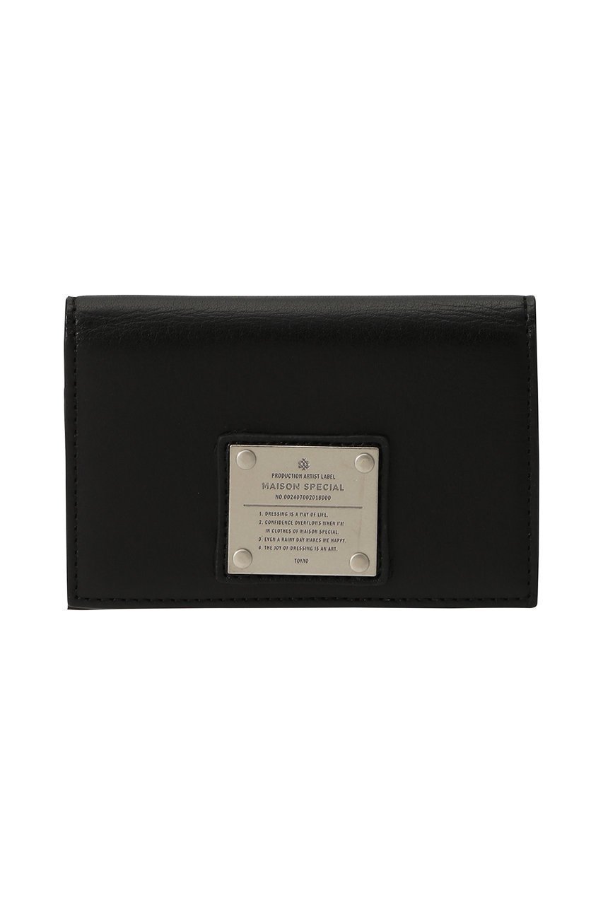 【メゾンスペシャル/MAISON SPECIAL】の【UNISEX】名刺入れ メタルプレートつき 人気、トレンドファッション・服の通販 founy(ファニー) ファッション Fashion レディースファッション Fashion for Women ミニ財布・二つ折り財布 Wallets & Card Cases カードケース/名刺入れ Card Holders & Business Cases ユニセックス Unisex, Genderless おすすめ Recommended / Our Picks なめらか Smooth, Silky Texture ギフト プレゼント Gift / Present フロント Front, Front Design プレート Plate, Dish ポケット Pocket, Pocket Detail メタル Metal, Metal Parts エレガント 上品 Elegant 財布 Wallet, Purse other-1|ID: prp329100004231848 ipo3291000000032790038