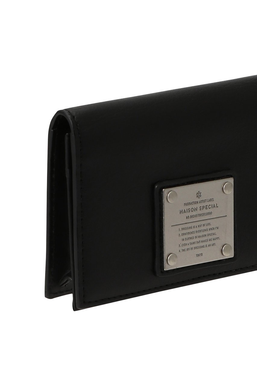 【メゾンスペシャル/MAISON SPECIAL】の【UNISEX】名刺入れ メタルプレートつき 人気、トレンドファッション・服の通販 founy(ファニー) ファッション Fashion レディースファッション Fashion for Women ミニ財布・二つ折り財布 Wallets & Card Cases カードケース/名刺入れ Card Holders & Business Cases ユニセックス Unisex, Genderless おすすめ Recommended / Our Picks なめらか Smooth, Silky Texture ギフト プレゼント Gift / Present フロント Front, Front Design プレート Plate, Dish ポケット Pocket, Pocket Detail メタル Metal, Metal Parts エレガント 上品 Elegant 財布 Wallet, Purse other-4|ID: prp329100004231848 ipo3291000000032790050