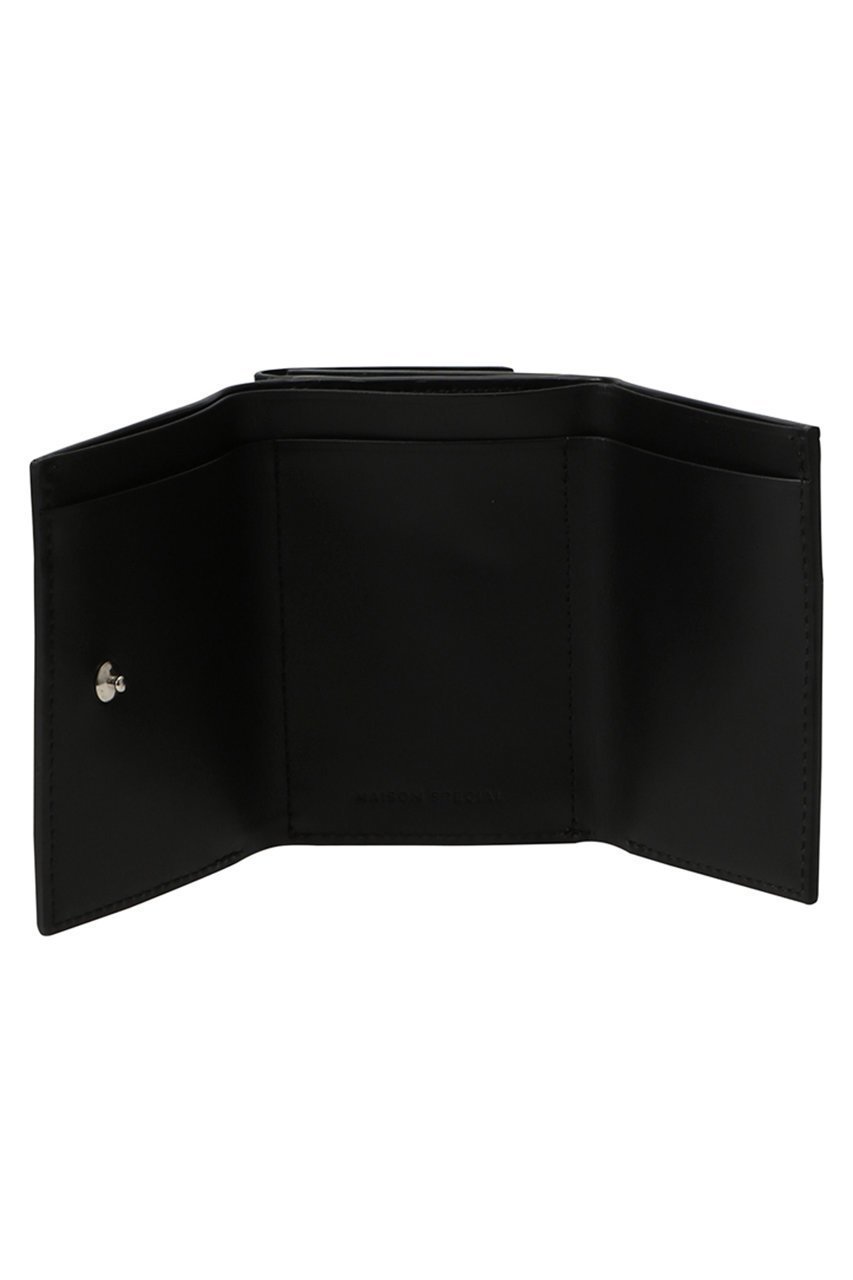 【メゾンスペシャル/MAISON SPECIAL】の【UNISEX】三つ折りウォレット メタルプレートつき 人気、トレンドファッション・服の通販 founy(ファニー) 　ファッション　Fashion　レディースファッション　Fashion for Women　ミニ財布・二つ折り財布　Wallets & Card Cases　ユニセックス　Unisex, Genderless　おすすめ　Recommended / Our Picks　なめらか　Smooth, Silky Texture　ウォレット　Wallet　ギフト プレゼント　Gift / Present　コンパクト　Compact, Small Size　シンプル　Simple, Minimal　フロント　Front, Front Design　プレート　Plate, Dish　ポケット　Pocket, Pocket Detail　メタル　Metal, Metal Parts　エレガント 上品　Elegant　財布　Wallet, Purse　other-2|ID: prp329100004231850 ipo3291000000032790082