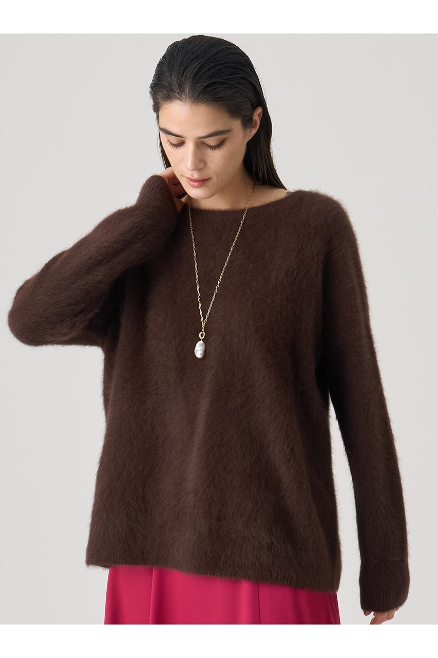 【アナイ/ANAYI】のフラッフィオーバーサイズ プルオーバー 人気、トレンドファッション・服の通販 founy(ファニー) 　ファッション　Fashion　レディースファッション　Fashion for Women　トップス・カットソー　Cut & Sew Tops　ニット　Knit Tops & Sweaters　カジュアルプルオーバー・ニットトップス　Pullovers & Knit Tops / Casual Pullovers　人気　Popular, Best Seller　定番　Standard, Basic Item　秋　Autumn　other-6|ID: prp329100004233181 ipo3291000000032912024