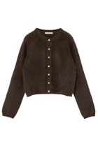 【アナイ/ANAYI】のフラッフィアソート釦ショート カーディガン ブラウン|ID: prp329100004233182 ipo3291000000032912050