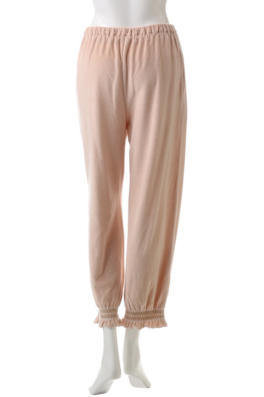 【キッドブルー/KID BLUE】の24コットンベロアボトム 人気、トレンドファッション・服の通販 founy(ファニー) 　ファッション　Fashion　レディースファッション　Fashion for Women　トップス・カットソー　Cut & Sew Tops　ベロアトップス　Velour Tops / Velvet-Look Items　セットアップ　Set-Up, Coordinated Outfit　パジャマ　Pajamas, Sleepwear　ベロア　Velour, Soft Velvet　ボトム　Bottoms, Lower Wear　リラックス　Relax, Relaxed Fit　再入荷　Restock / Back in Stock　other-4|ID: prp329100004233183 ipo3291000000035698964