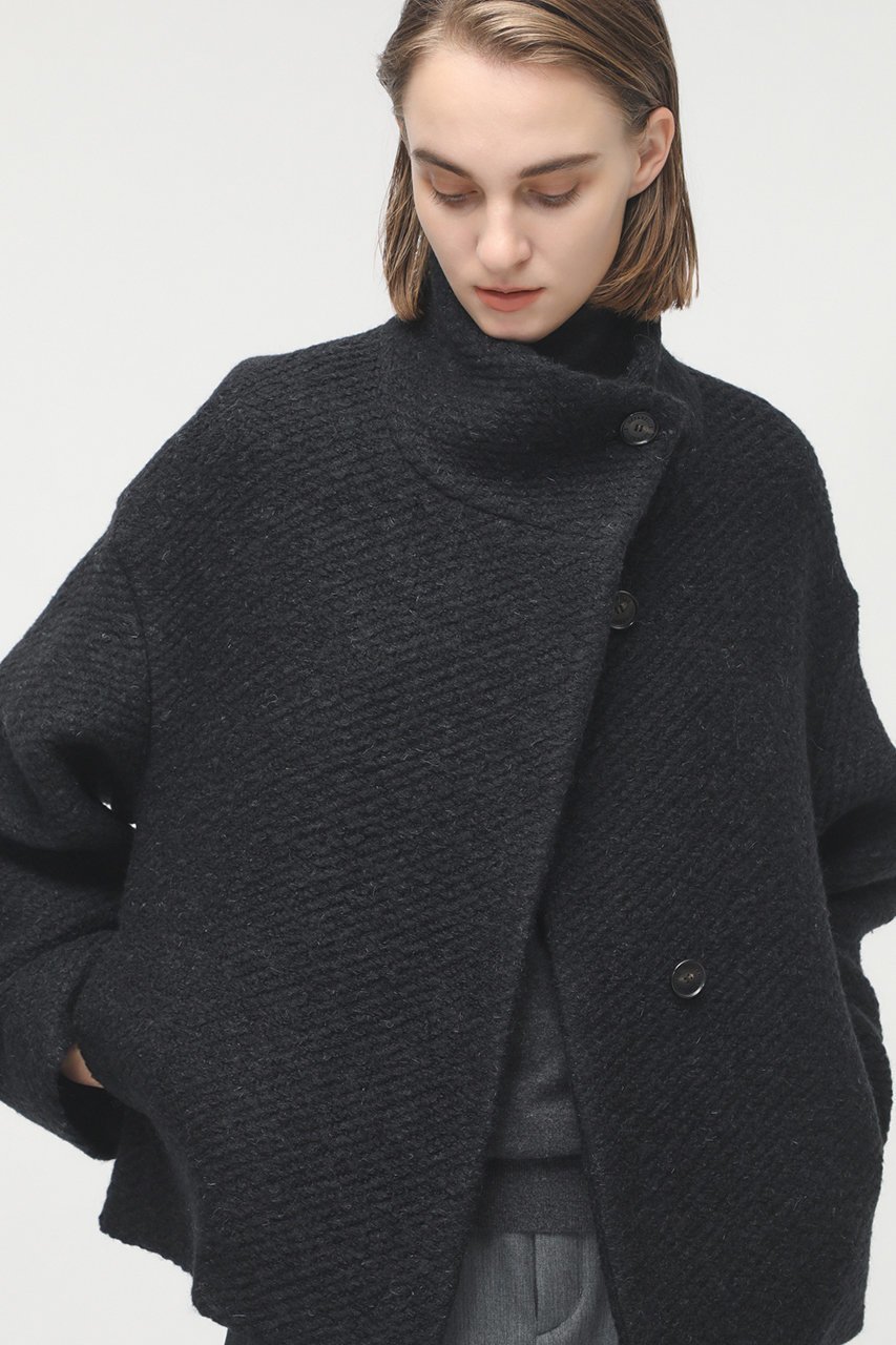 【デパリエ/DEPAREILLE】のモヘアポップコーンスタンドカラージャケット 人気、トレンドファッション・服の通販 founy(ファニー) 　ファッション　Fashion　レディースファッション　Fashion for Women　アウター　Coat / Outerwear Collection　レディースジャケット・軽アウター　Jackets　ショート　Short, Short Length　シンプル　Simple, Minimal　ジャケット　Jacket, Outerwear　other-8|ID: prp329100004233188 ipo3291000000032939872
