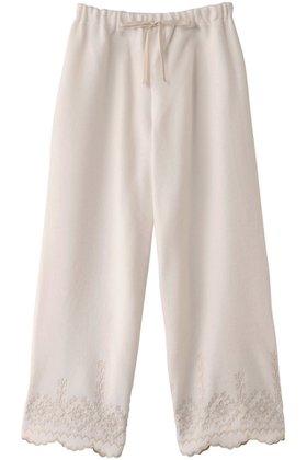 【キッドブルー/KID BLUE】 24フリースエンブボトム人気、トレンドファッション・服の通販 founy(ファニー) ファッション Fashion レディースファッション Fashion for Women トップス・カットソー Cut & Sew Tops なめらか Smooth, Silky Texture パジャマ Pajamas, Sleepwear モチーフ Motif, Design Theme リラックス Relax, Relaxed Fit レース Lace, Lace Fabric |ID:prp329100004233204