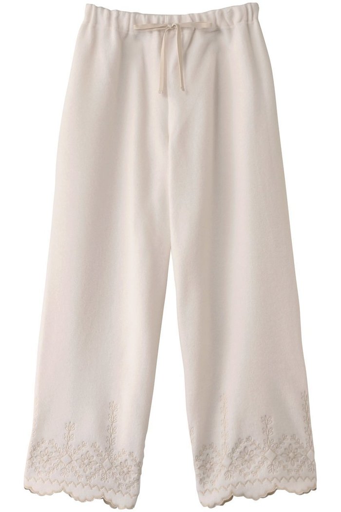 【キッドブルー/KID BLUE】の24フリースエンブボトム インテリア・キッズ・メンズ・レディースファッション・服の通販 founy(ファニー) https://founy.com/ ファッション Fashion レディースファッション Fashion for Women トップス・カットソー Cut & Sew Tops なめらか Smooth, Silky Texture パジャマ Pajamas, Sleepwear モチーフ Motif, Design Theme リラックス Relax, Relaxed Fit レース Lace, Lace Fabric 再入荷 Restock / Back in Stock |ID: prp329100004233204 ipo3291000000035638540